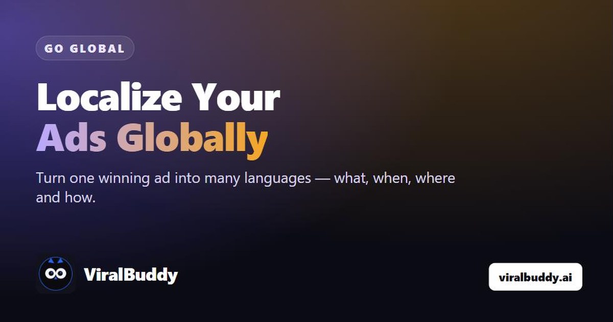 How to Localize Your Ads for Global Markets