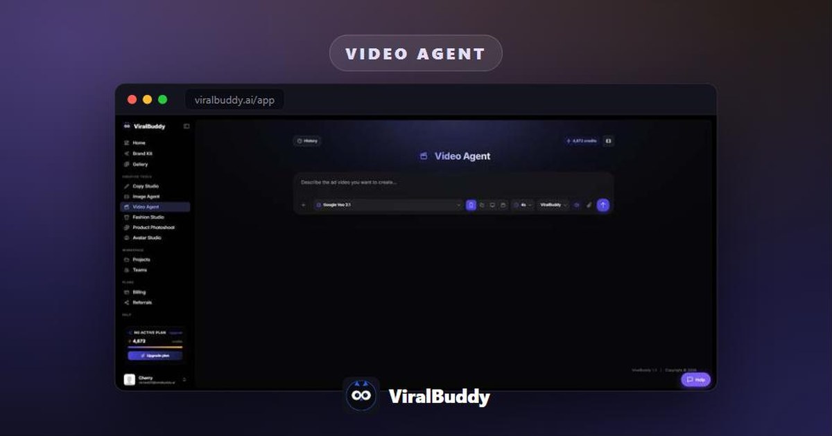 ViralBuddy Video Agent — how to use it